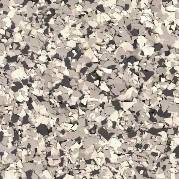 This image shows a textured surface with numerous irregularly shaped, interconnected fragments in various shades of gray, resembling a rocky or cracked pattern.